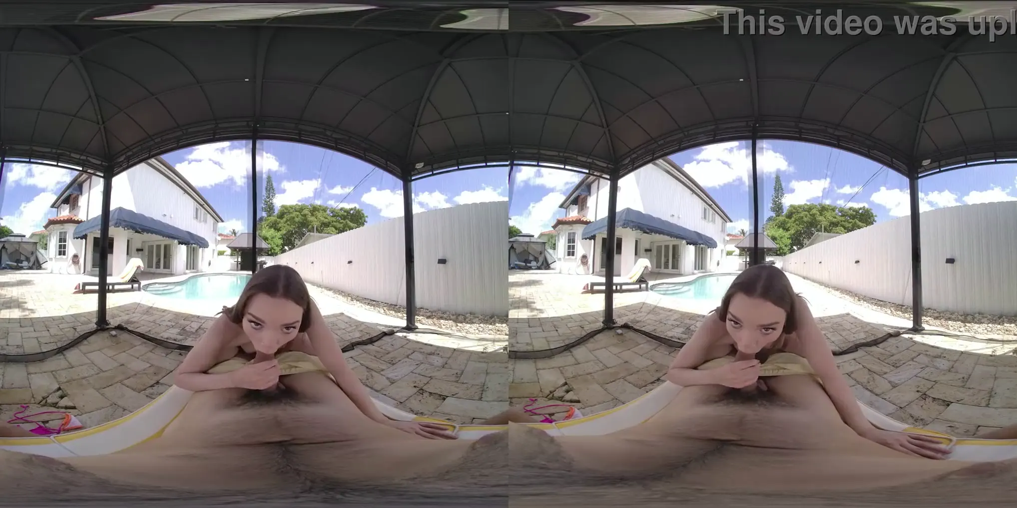 Moment at 00:54 in Poolside with Stepsister Selina Imai