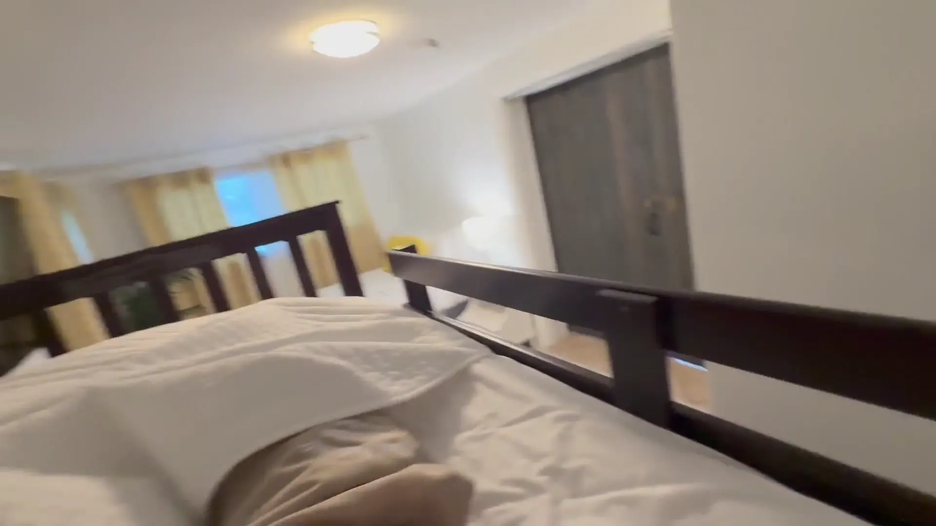 Moment at 00:18 in Step Sister Catches Me Masturbating In Top Bunk : Skyla Sun : Dirtytale : Danny Dirt