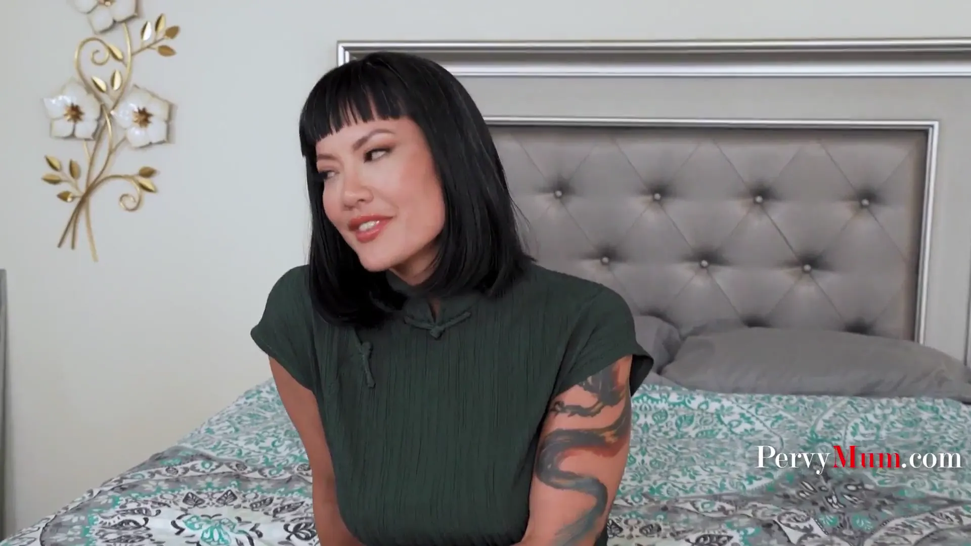 Moment at 05:04 in Record This Pervert Stepmom Rides You After Catching You Watching Via Cam