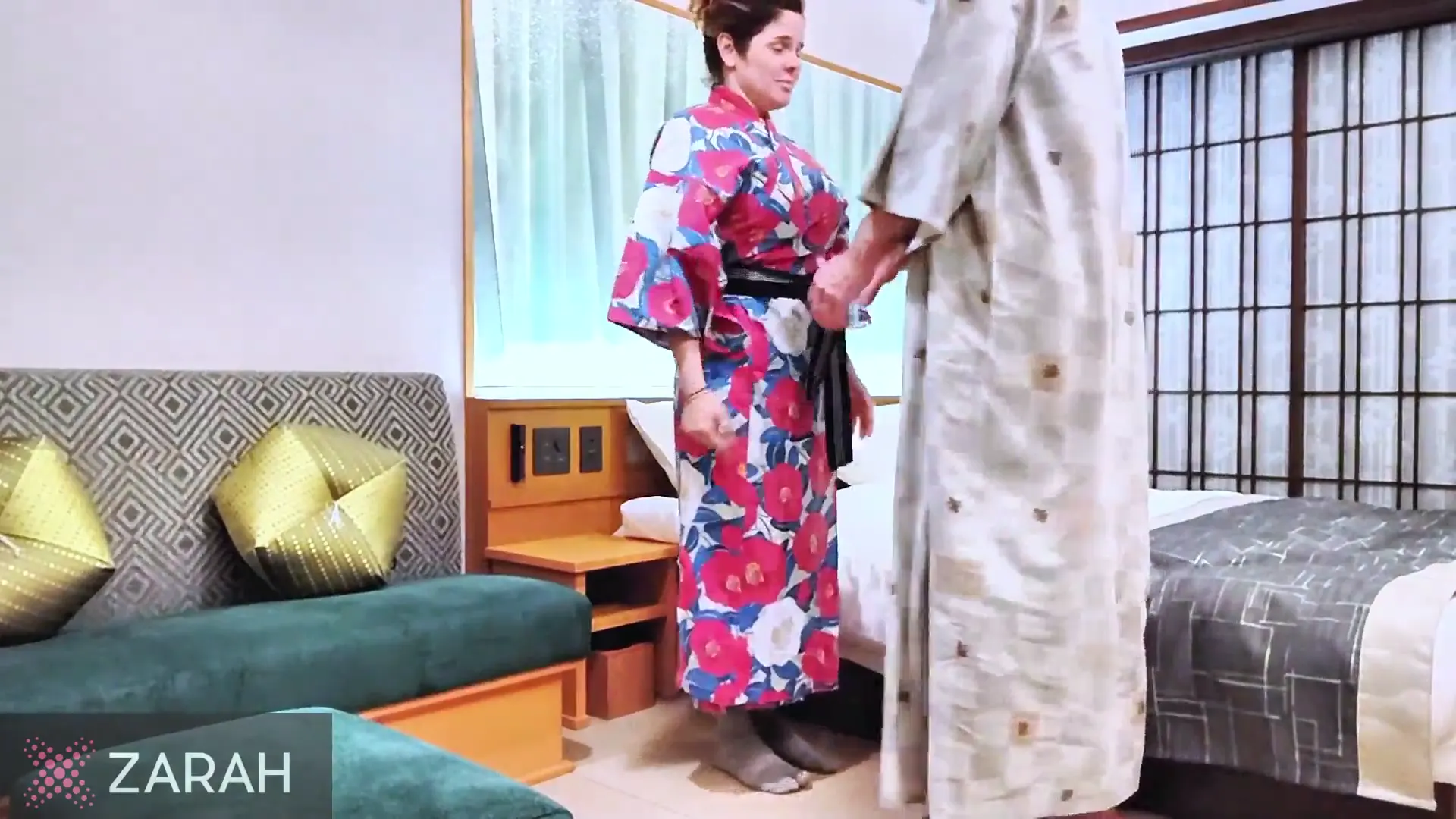 Moment at 04:33 in Japanese Maid Disciplined With Rough Sex And Creampie