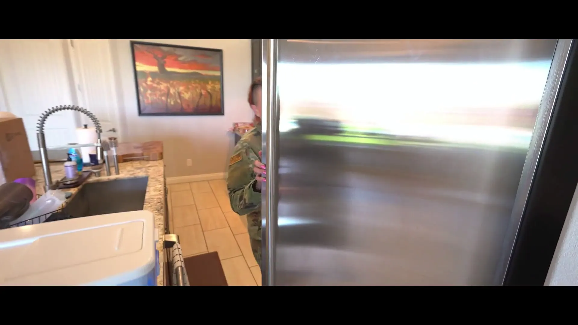 Moment at 01:34 in My Military Stepmom Makes Me A Man Part Lola Maverick WCA Productions