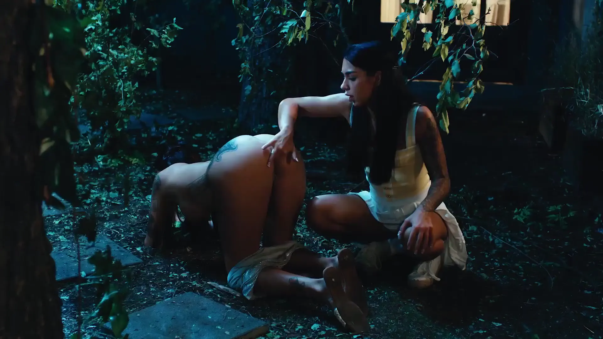 Moment at 14:53 in Frozen Girls Compilation - Lesbian Tribbing &amp_ Squirting