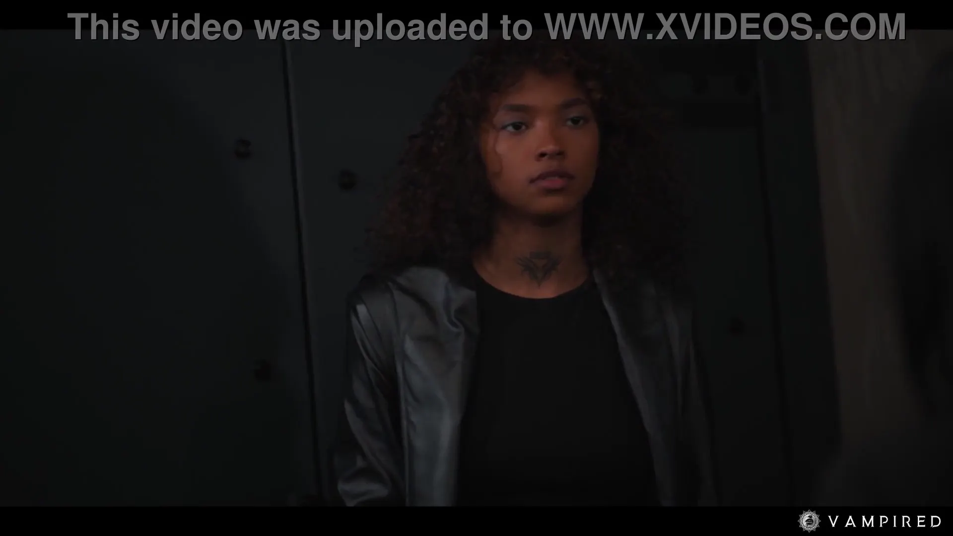 Moment at 02:53 in Ebony Vampire Seduces Female Mistress - Lesbian Hardcore Fantasy