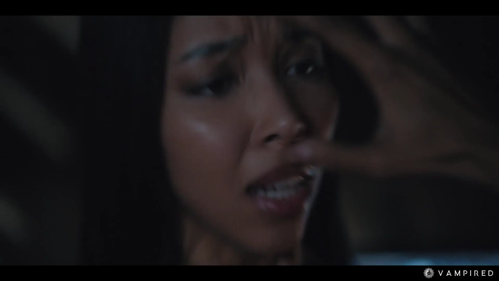 Moment at 00:45 in Vampire Goth Monstergirl Ebony - Lezdom Revenge Fetish &amp_ Domination