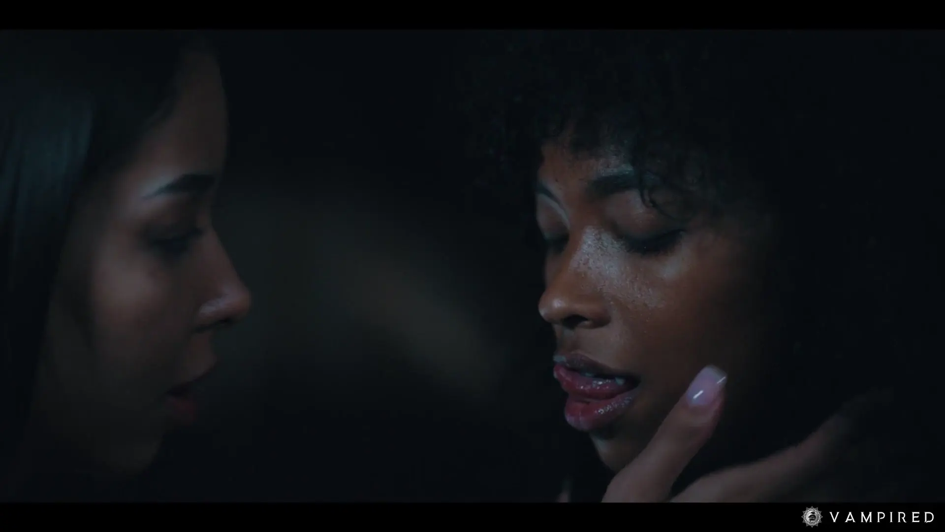Moment at 01:51 in Vampire Goth Monstergirl Ebony - Lezdom Revenge Fetish &amp_ Domination