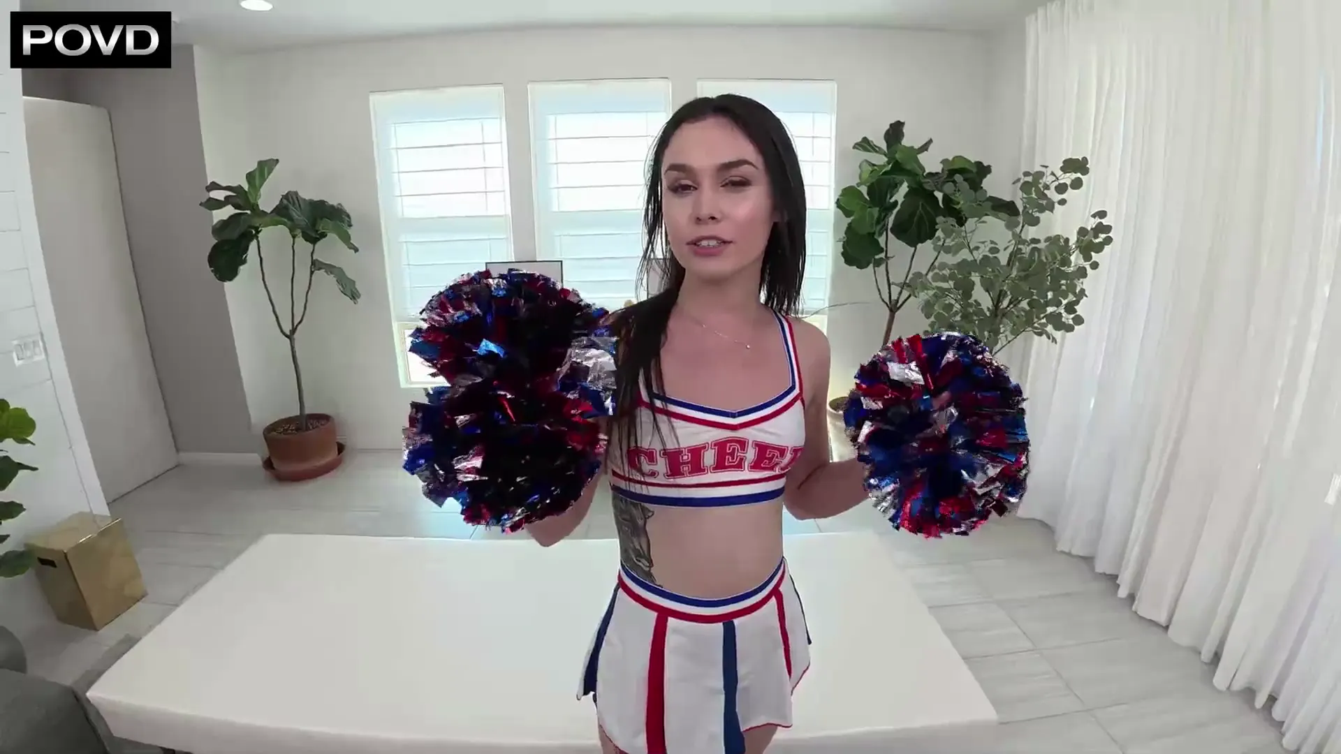 Moment at 05:04 in Cheer Routine... But In VR