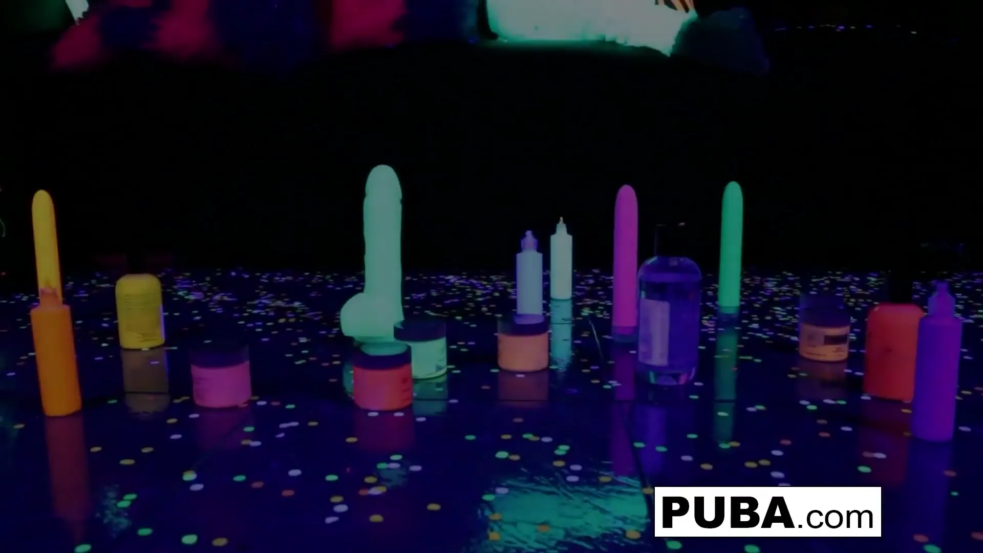 Moment at 03:02 in Black Light Rainy Night with Abigal Mac &amp_ Ava Addams