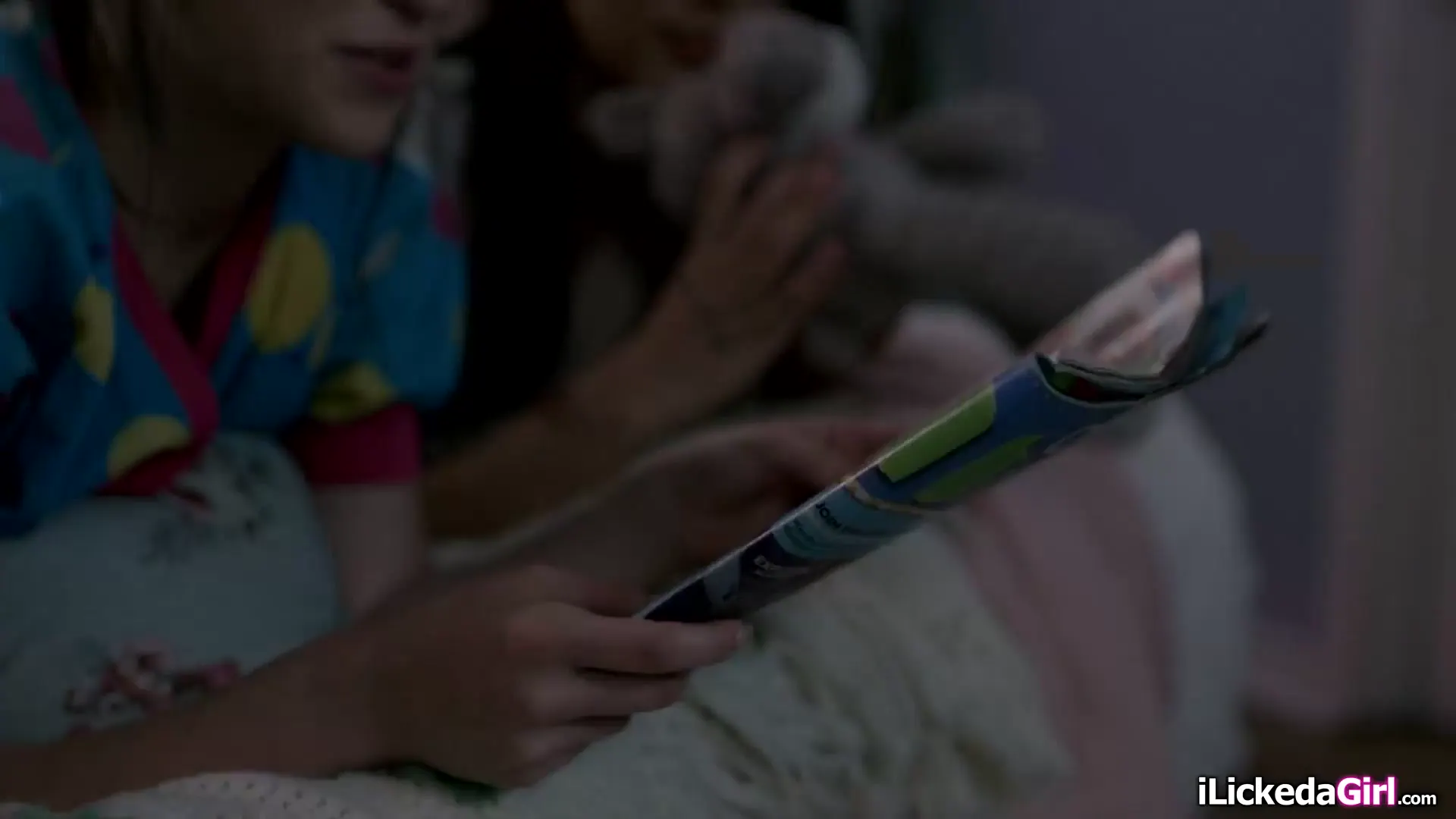 Selected keyframe at 00:00 from Lesbian teen seduced then fucked her straight best friends