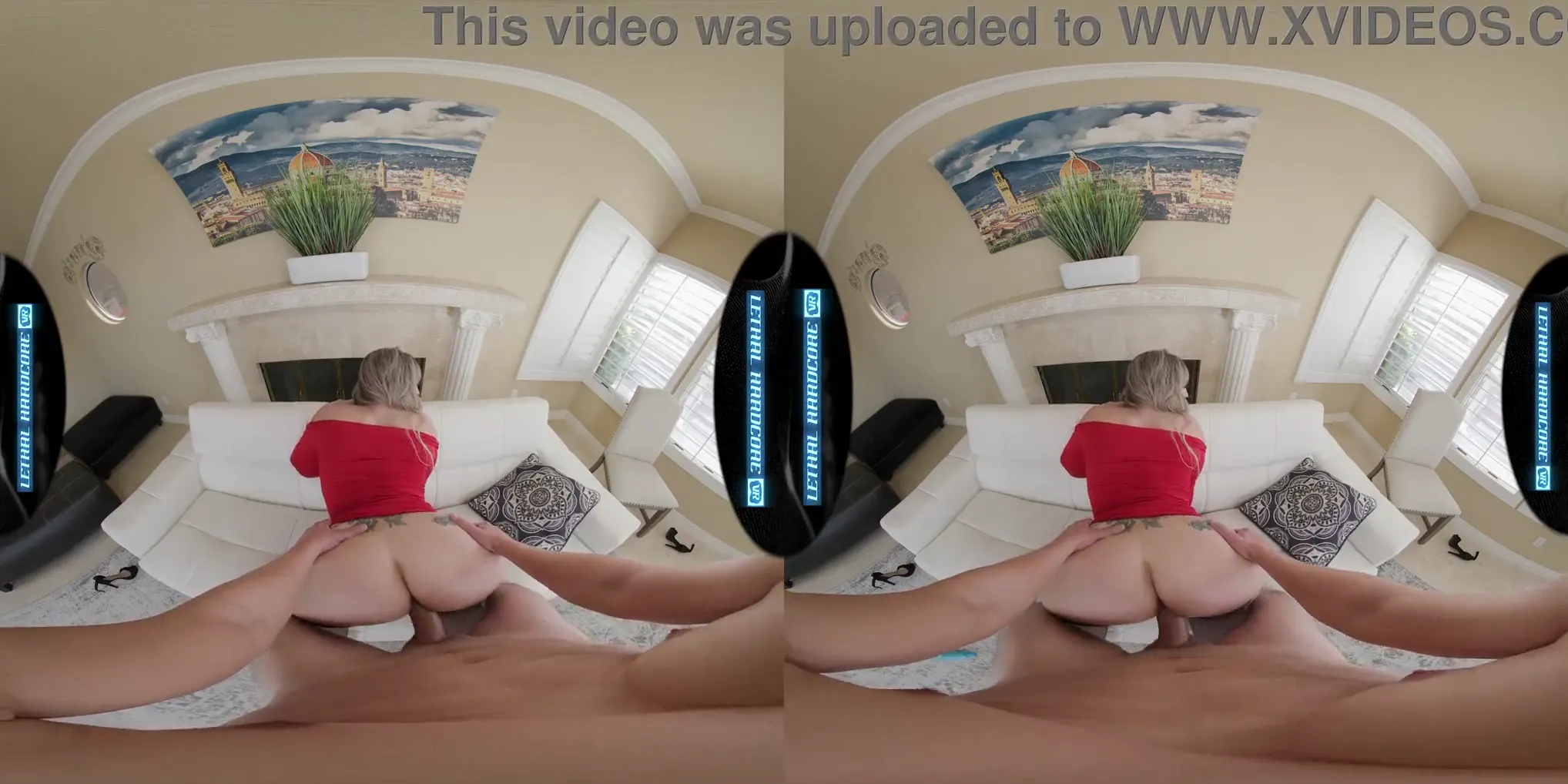 Moment at 08:21 in LETHAL HARDCORE VR - Your Busty MILF Wife Wants You To RAIL Her Like Old Times