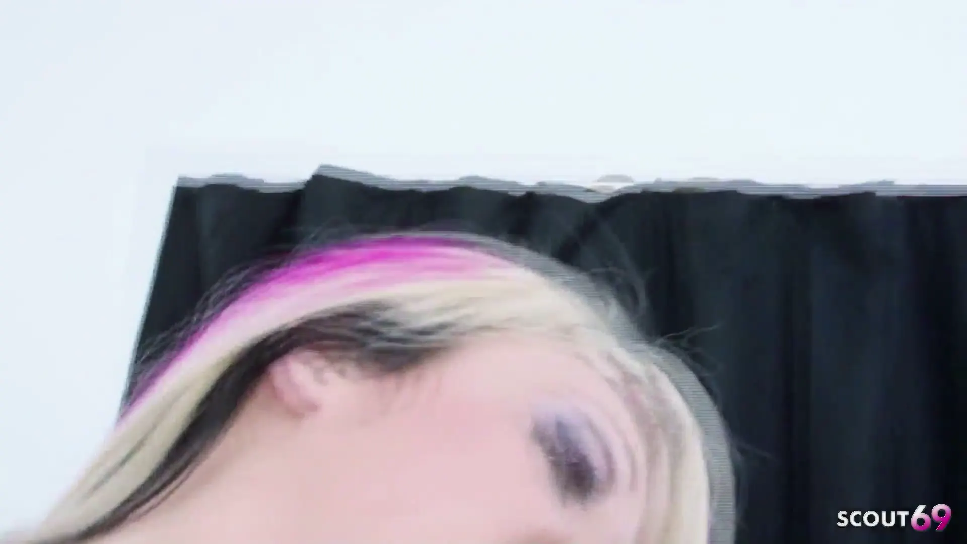 Moment at 18:09 in Blonde Cougar Masseuse give Boy a Fuck at Massage Parlour