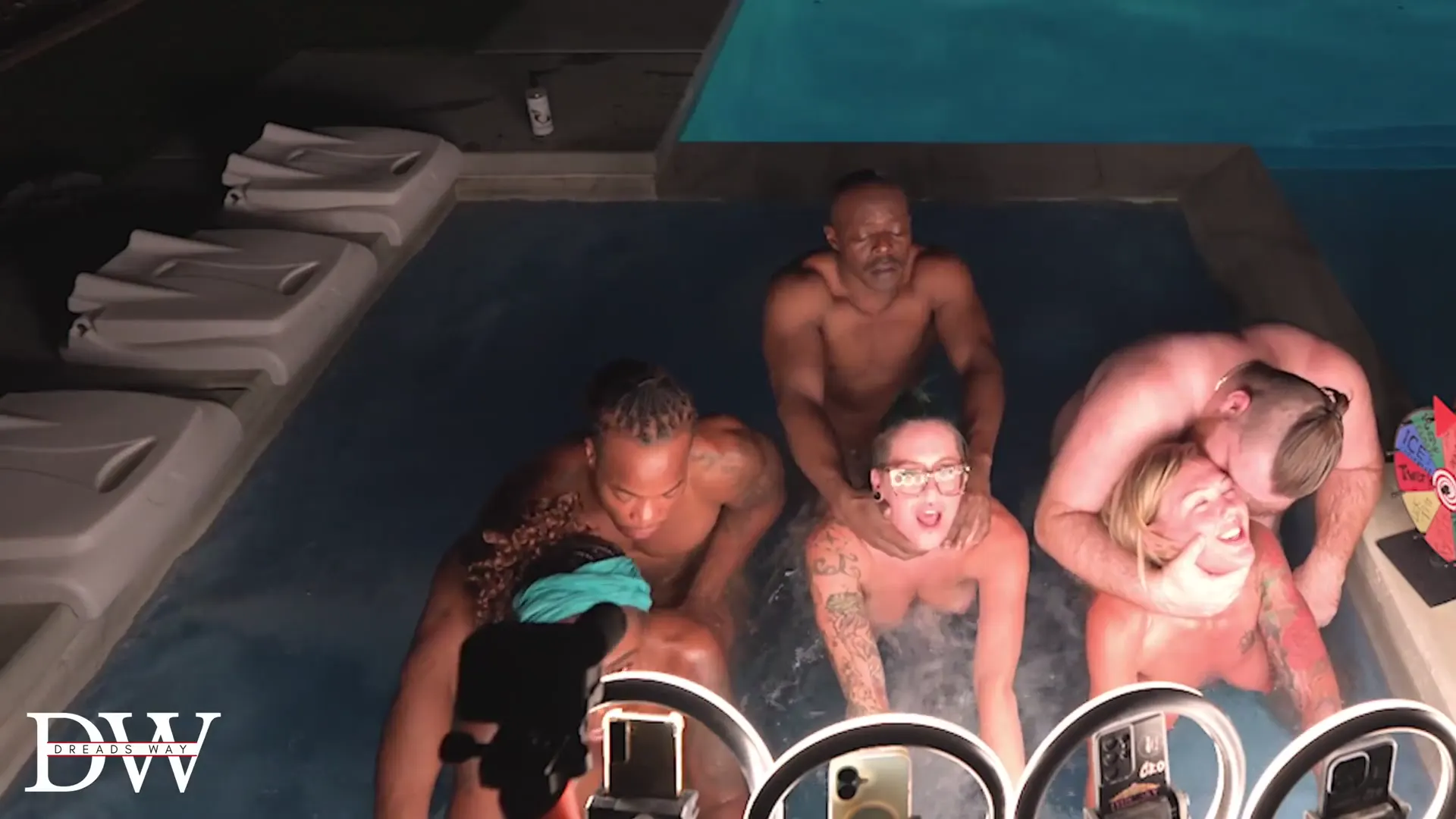 Moment at 10:37 in Hot Tube Orgy (Will Tile - Nikki Zee - Lyric Sky - Kyle Balls - Deliah Grace) Full Video XvideosRED