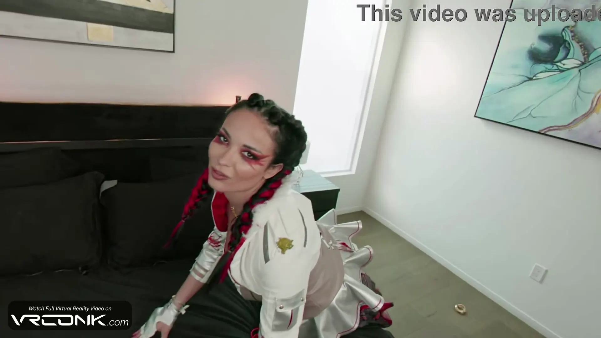Preview for VR Conk: Busty Brunette Loba Sucks and Fucks in Apex Legends Cosplay Parody