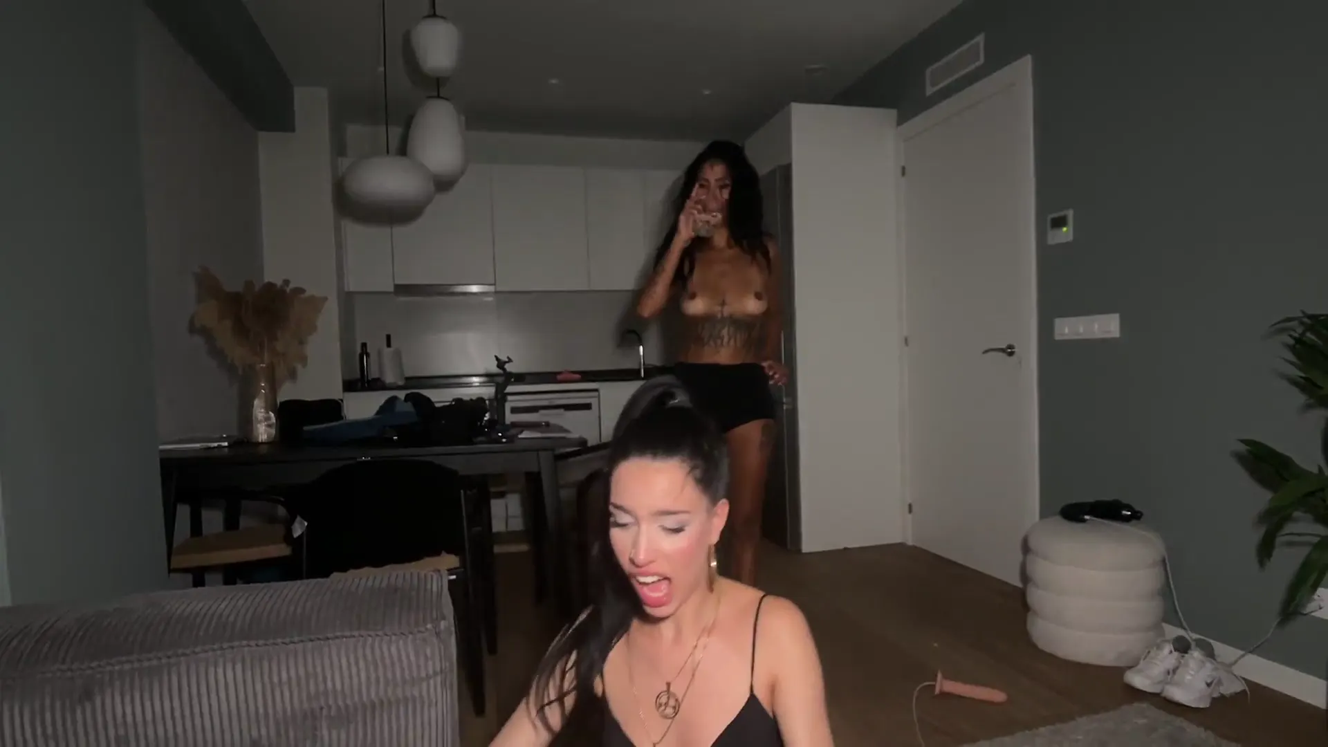 Moment at 11:12 in I Squirted All Over Her Strap and Still Wanted More