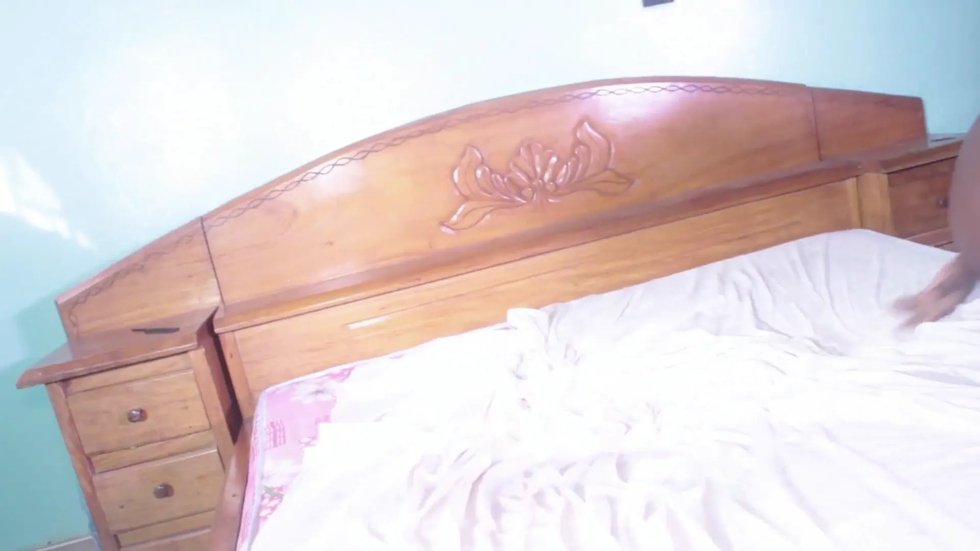 Moment at 17:54 in She gets me off with a handjob before a good anal fuck.