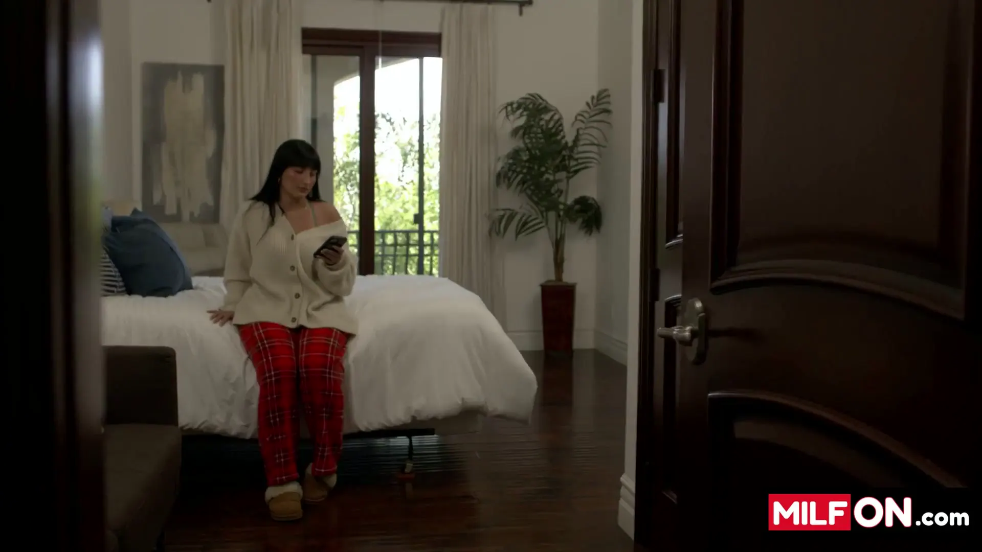 Moment at 05:09 in MILFON.com presents: Sexy MILF Connie Perignon &amp_ Mighty Dee in Pictures of Her