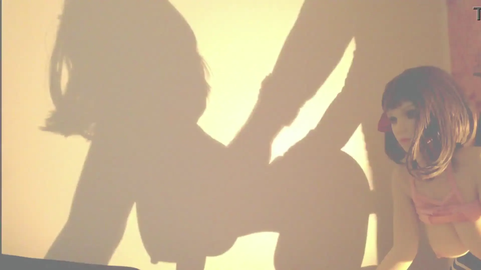 Moment at 00:12 in The Shadow - Lily Fucked Doggy on the Table