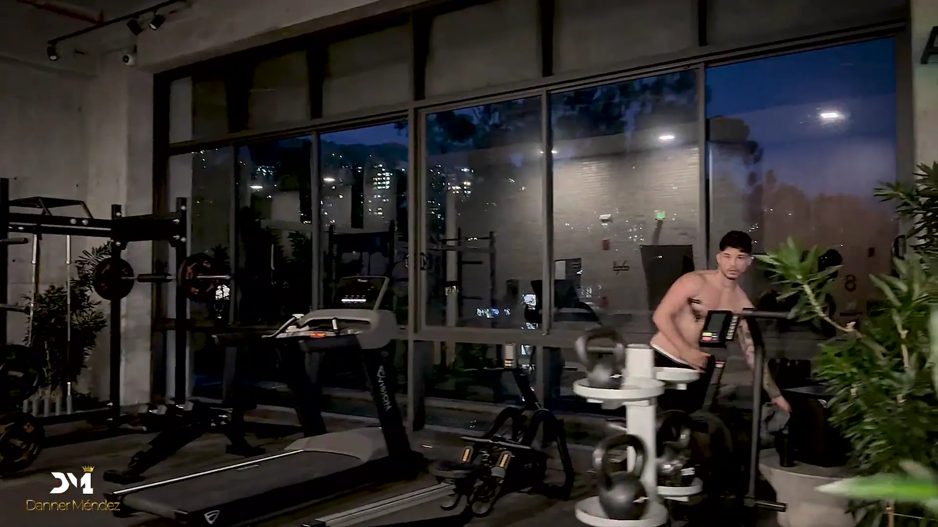 Moment at 05:45 in Passionate sex with a stranger after the gym - Danner Mendez and Iris Rodriguez