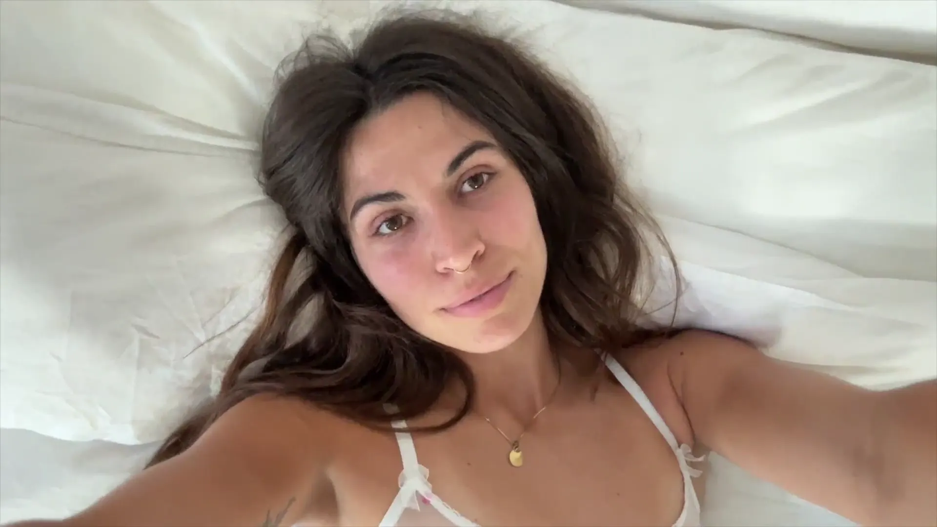 Selected keyframe at 00:00 from I teased my man to fuck me and made him cum so hard all over me