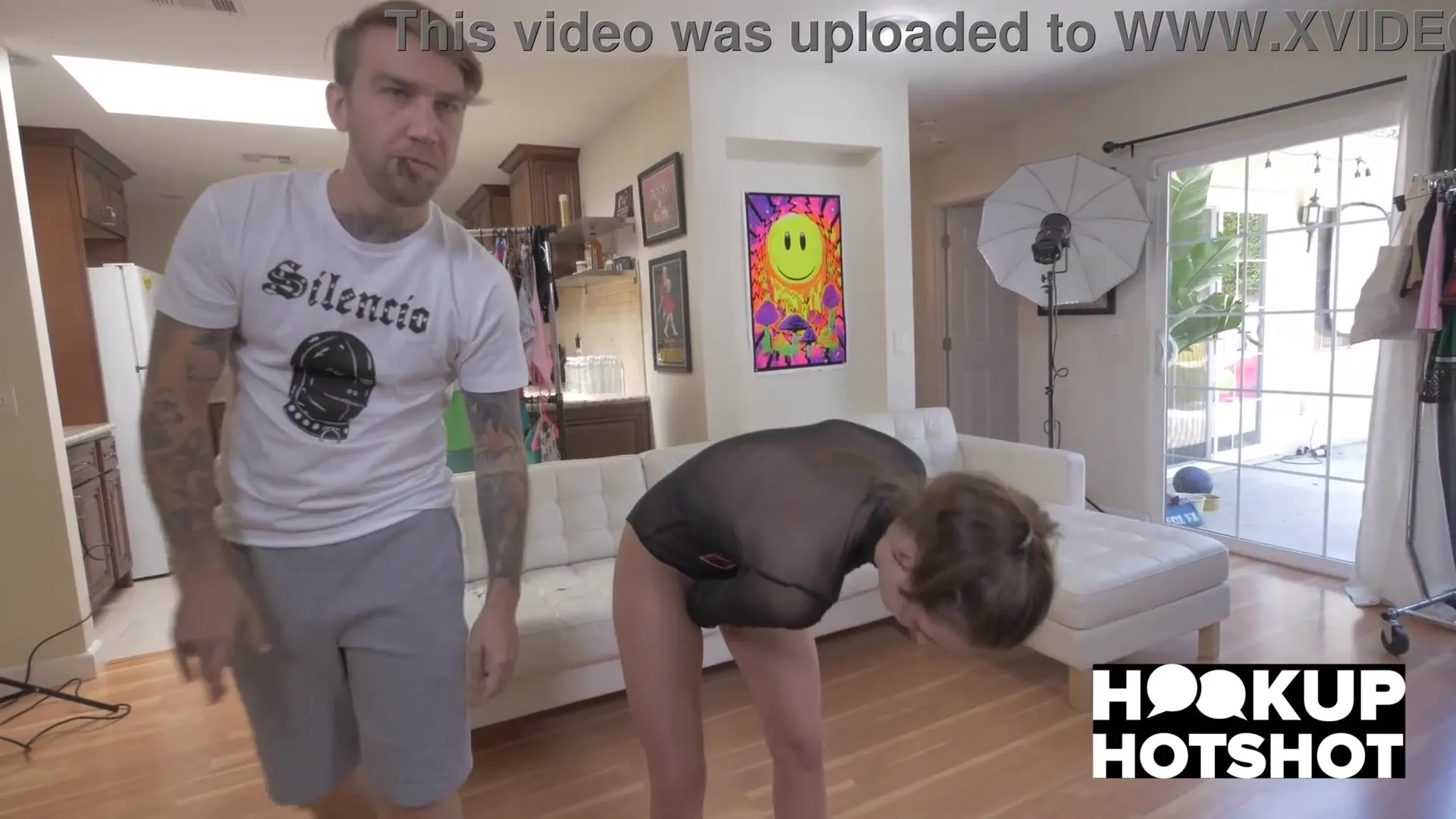 Moment at 05:15 in BTS-Blonde Lana Rhoades Loves To Get Fucked By Bryan Gozzling!