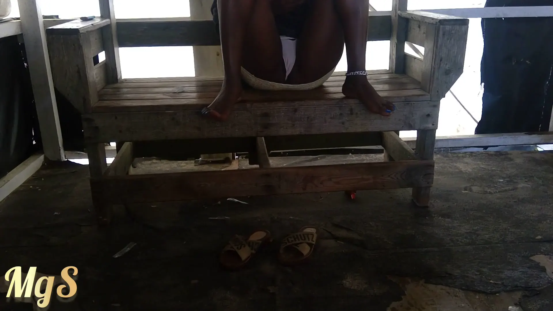 Moment at 03:00 in Did i get you hard with my slutty ways? (public flashing)