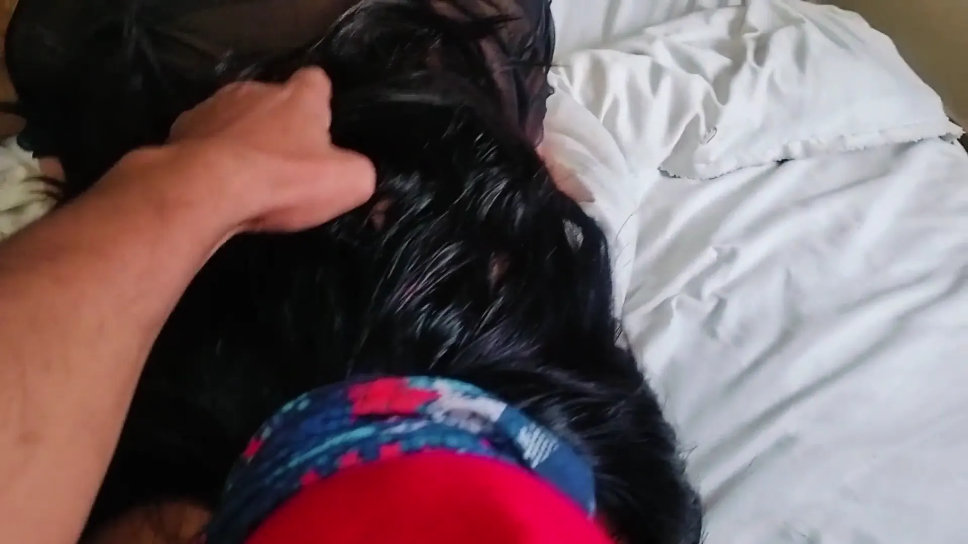 Moment at 00:48 in Hot Stepsister became Santa Claus fulfilled stepbrother'_s wish had sex, Xmas Night, Xvideo