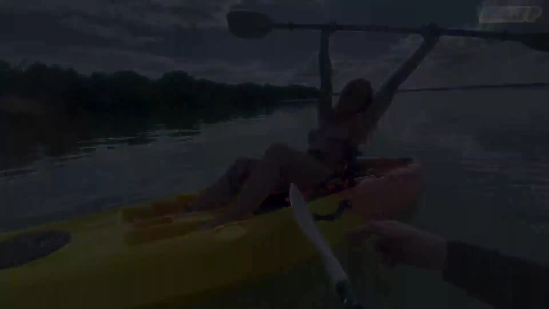 Moment at 12:48 in Hot Fucking on Deserted Island