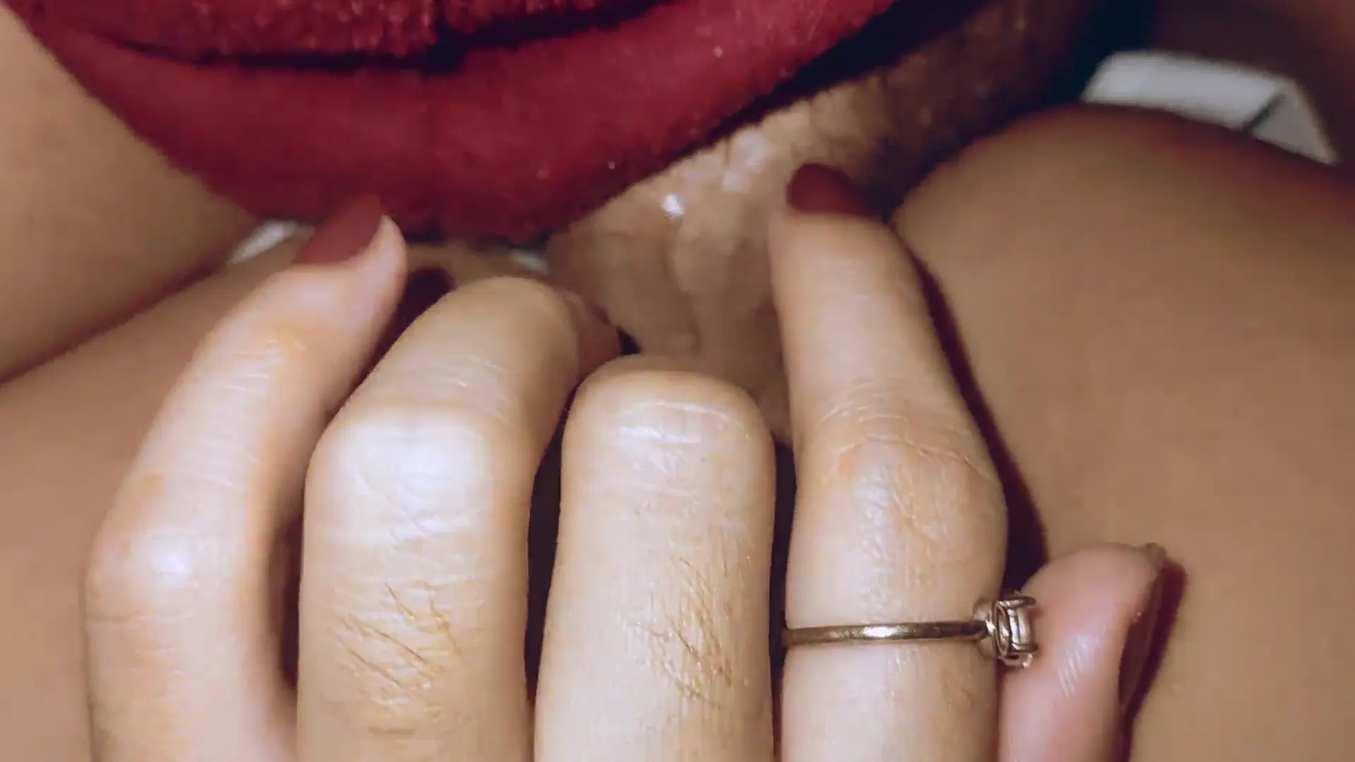 Moment at 02:53 in &quot_Pinay Girl Moans as Boyfriend Rubs His Cock on Her Vagina, Fingers Her Clit, and Uses Sucking Toy