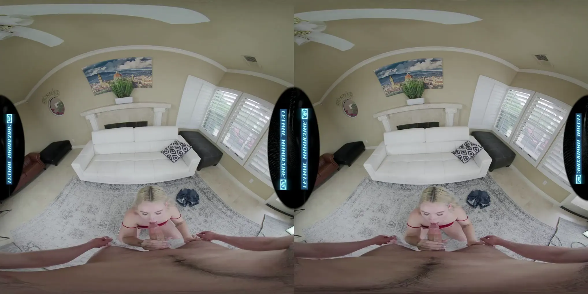 Moment at 06:10 in LETHAL HARDCORE VR - Cute Stepsister Fucks You For Festival Tickets