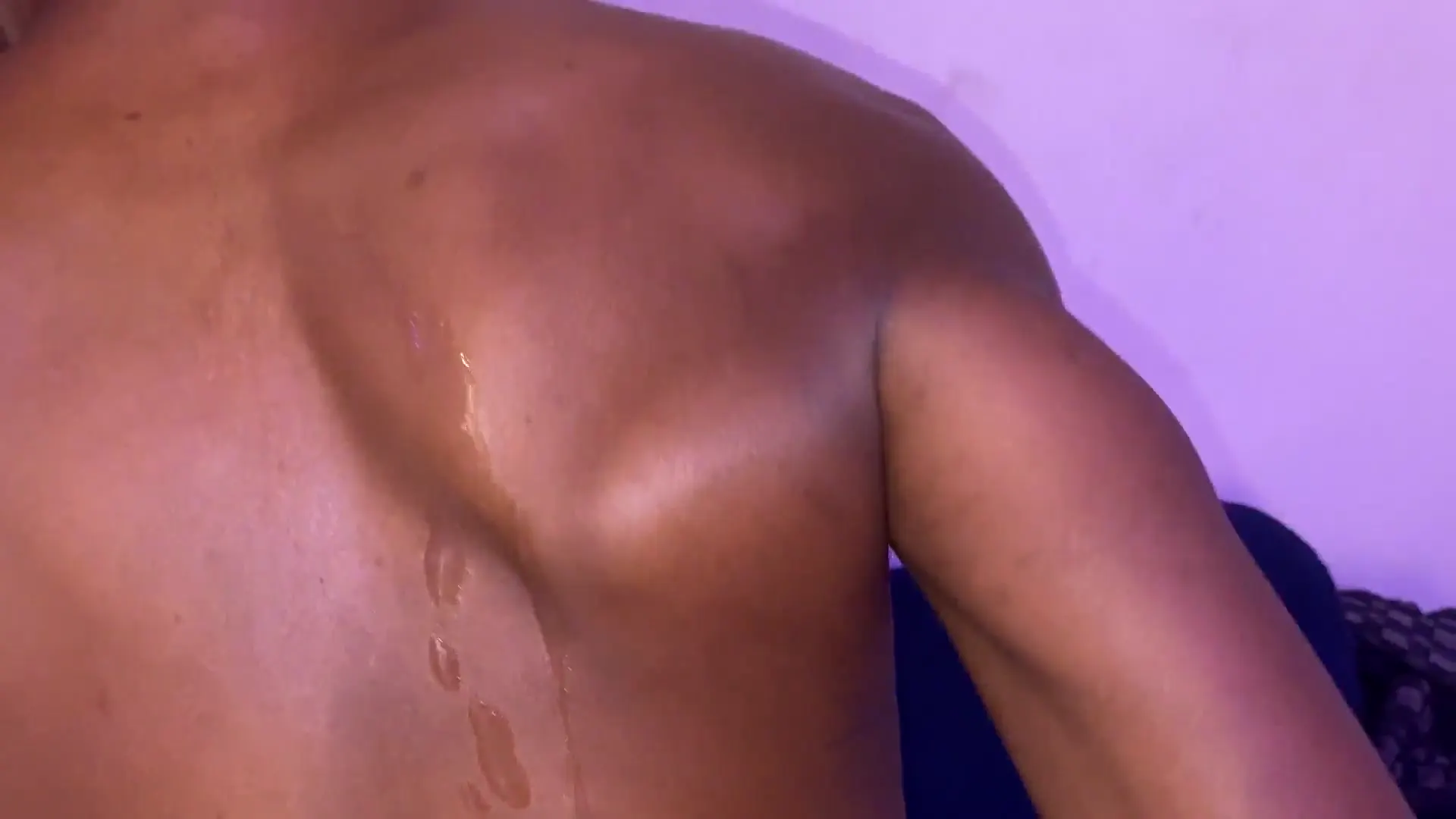 Moment at 11:03 in Caught my stepbro stroking his cock so I helped him out till he cummed on my back