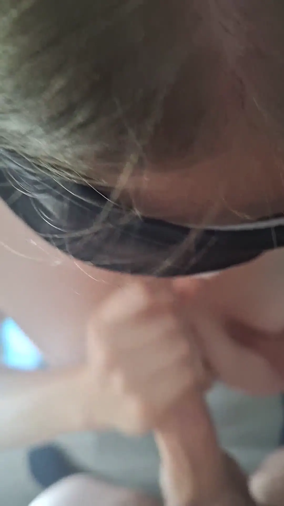 Moment at 08:03 in Curvy German Girlfriend gives Blowjob with Cumshot (POV)
