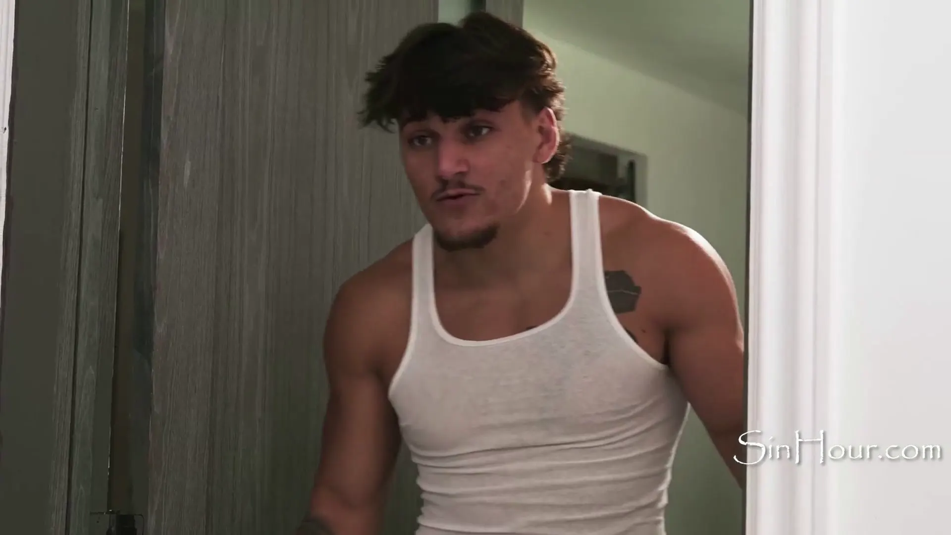 Moment at 01:16 in Wrong Pic Hands Teen Her StepSisters Boyfriend