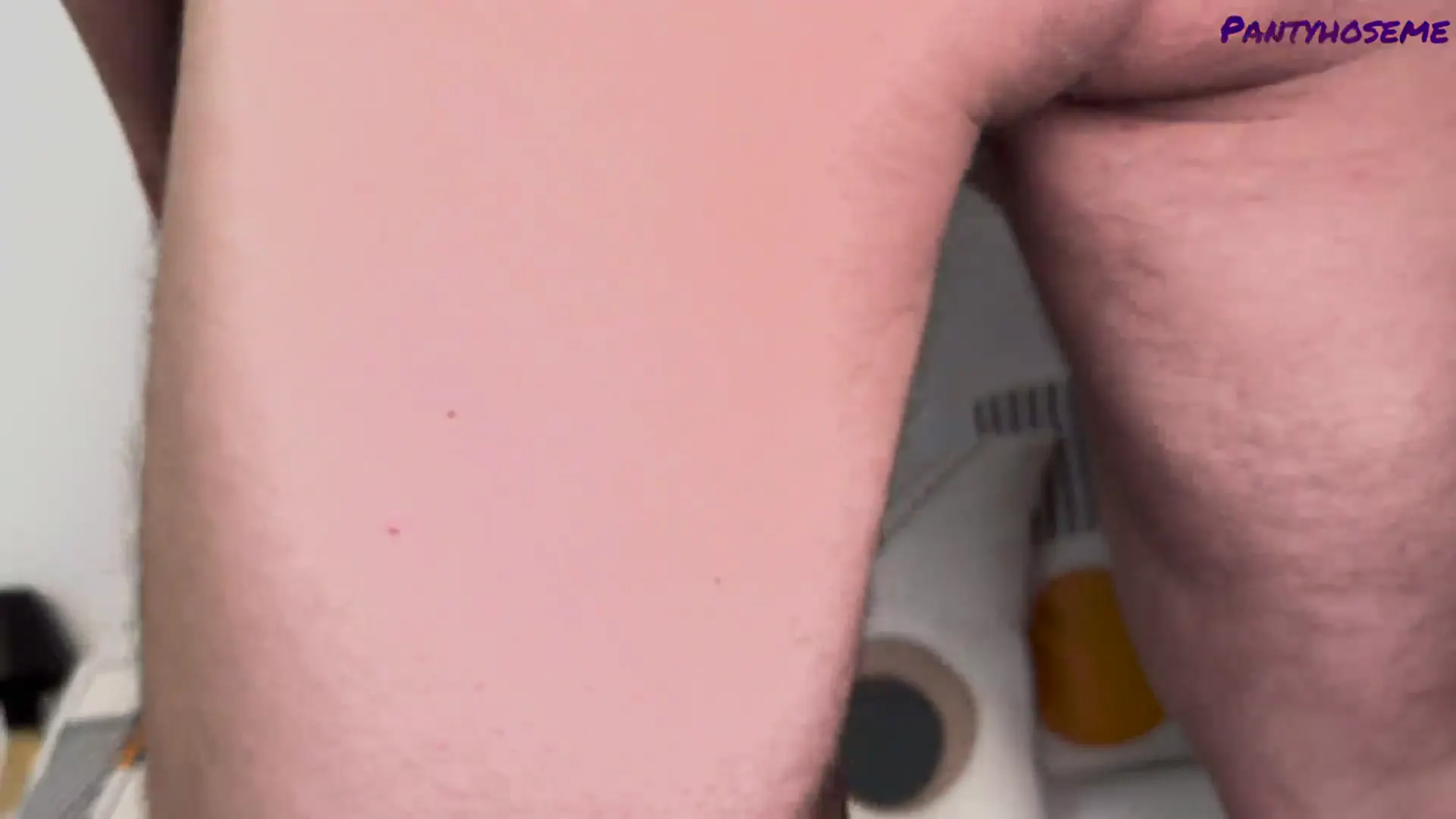 Moment at 10:12 in Max Rips Thick Amateur Alisa'_s Pantyhose Open and Fucks Her and Gives Her A Creampie