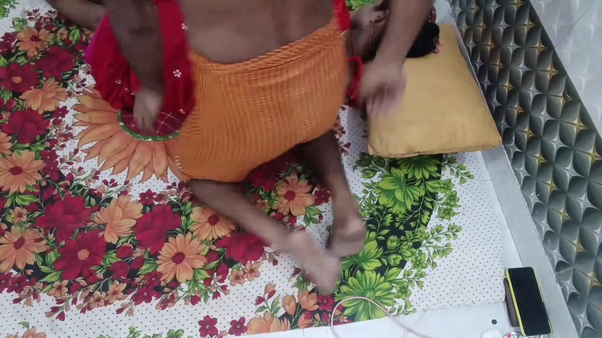 Moment at 00:53 in Real Desi Bhabhi Red Dress Hardcore Sex Session with Devar