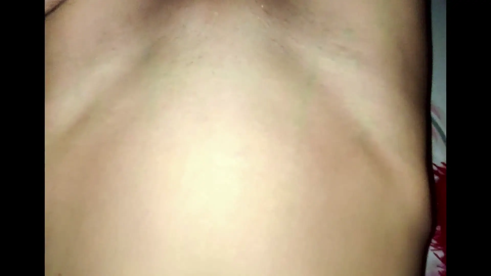 Moment at 01:19 in skinny girl tight pussy and hairy man cumming on her stomach