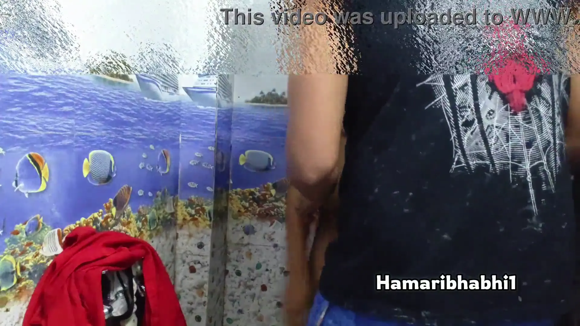 Moment at 03:08 in Desi Couple Quick Bathroom Sex Hardcore Full Video.